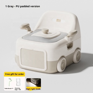 Siège de toilette en plastique à motif animal transfrontalier pour enfants et pot portable pour bébé pot prêt en stock cadeau en gros pour les enfants - Product Image 5