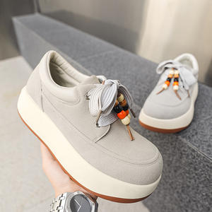 Chaussures décontractées rétro basses pour hommes, respirantes, personnalisées, à semelle épaisse et rehaussante, idéales pour le sport – Vente en gros - Product Image 4