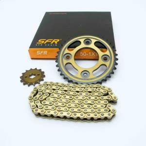 <span class=keywords><strong>Kit</strong></span> d'engrenages et de chaînes de transmission de moto Durable Performance 428H avec pignons à rouleaux pour 150cc - Product Image 6