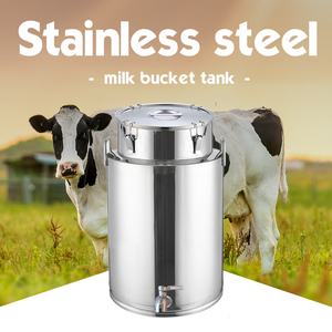 Customize Portable <strong>Polish</strong> Thicken Stainless Steel Dairy Milk Bucket Oil Barrel with sealed Lid for <strong>Honey</strong> tank - Product Image 4