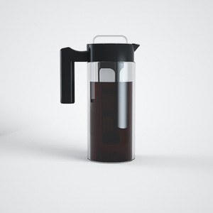 Harmony Unique Design Meilleure vente Voyage Noir Haute Borosilicate Verre Portable Café <span class=keywords><strong>Froid</strong></span> Brew Maker - Product Image 2