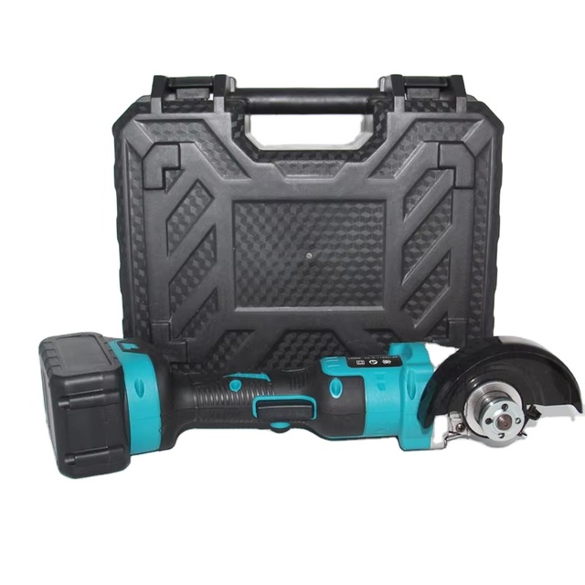 High-Power Industrial Grade Cordless Tool Style Angle Grinder with Brushless Lithium Battery for Cutting and Polishing