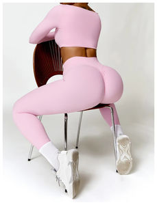 Женский спортивный костюм с высокой талией - Product Image 3