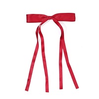 Populaire gland ruban arc épingle à cheveux cravate pince à cheveux pour les femmes doux mignon bec de canard pince fête cheveux accessoire