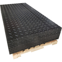 Tapis de protection du sol antidérapant en polyéthylène pour plateforme de travail de grue de construction, équipement lourd