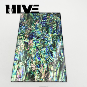 HIVE Wholesale Exquisite Pure Natural Paua Mother Pearl Abalone <strong>Shell</strong> Sheet Decorative <strong>Shell</strong> Board for DIY Guitar Decoration - Product Image 4