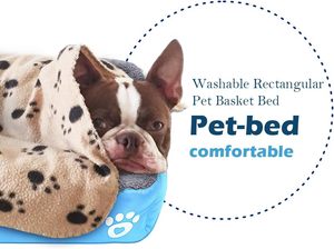 High Quality Large Cute Square Warm New Design Pet Bed Washable Removable <b>Sofa</b> Dog Bed - Product Image 2