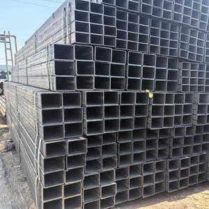 Bagian 40X40mm 60X60 jahitan lurus karbon Las <span class=keywords><strong>Hot</strong></span> <span class=keywords><strong>Rolled</strong></span> pipa baja persegi Q355b bagian berongga tabung baja persegi panjang - Product Image 5
