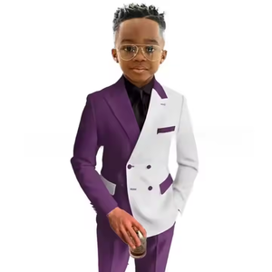 <span class=keywords><strong>Abbigliamento</strong></span> Boutique per bambini per ragazzi abito <span class=keywords><strong>formale</strong></span> di compleanno solido giacca da ragazzo Set per 3-16 anni ragazzo Set di <span class=keywords><strong>abbigliamento</strong></span> - Product Image 4