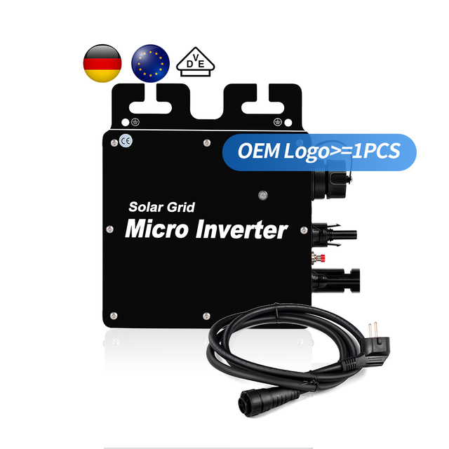 ACrevPOWER IP65 Waterproof Solar Micro Inverter 400W Plug and Play MPPT DC to AC Output Single/Three Phase 90% Efficiency