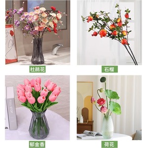 Bouquet de fleurs artificielles d'été, lys de la vallée en soie, décorations pour mariage et maison - Product Image 3