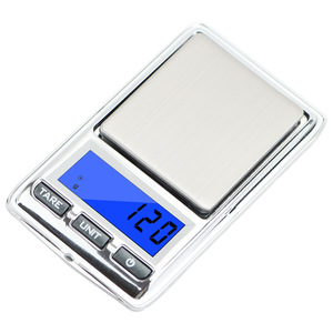 Balance électronique numérique portable 200g, plateforme en acier inoxydable pour peser les bijoux, alimentée par batterie, balance multifonctionnelle - Product Image 3