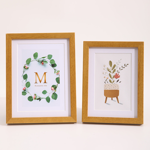 Offre Spéciale <span class=keywords><strong>magnifique</strong></span> cadre <span class=keywords><strong>photo</strong></span> en bois massif de style européen taille et couleur personnalisées cadres d'art décoratifs suspendus debout classiques - Product Image 1