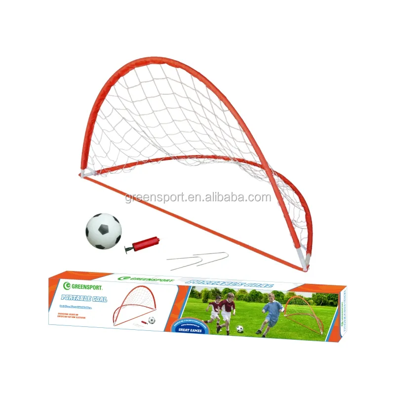 Hot seller PLASTIC football & soccer portable soccer goals soccer goal post