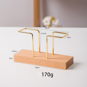 Großhandel Papier Servietten halter <span class=keywords><strong>Tissue</strong></span> Dispenser Holz Servietten halter für Tisch - Product Image 5