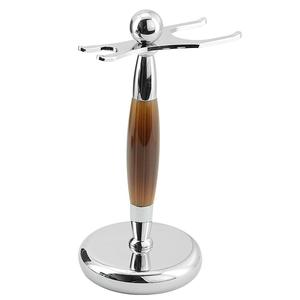 De acero inoxidable de la <span class=keywords><strong>barba</strong></span> <span class=keywords><strong>kit</strong></span> <span class=keywords><strong>barba</strong></span> seguridad maquinilla de afeitar, brocha de afeitar de los hombres - Product Image 4