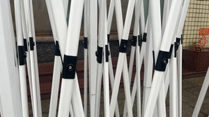 Hexagonal Tube Automatic Steel Folding Tente 2.5x2.5m for Events Outdoor Activity Party Trade Show Exhibition <b>Advertising</b> - Product Image 4