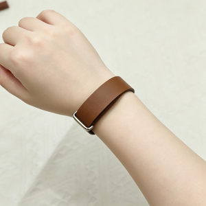 Correa de <span class=keywords><strong>Reloj</strong></span> de Cuero Genuino para Google <span class=keywords><strong>Fitbit</strong></span> Air Band Sport Loop, Nueva Llegada, Precio de Mayoreo Económico - Product Image 2