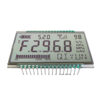 Digitaler Bildschirm Hochwertiges VA Automotive Auto-Tachometer-Display Positives LCD-Anzeigemodul TN Segmentiertes Display