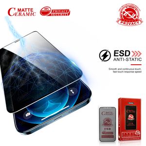 Los Más Vendidos, Protector de Pantalla Mate Suave Anti-Espía para Móvil, para <span class=keywords><strong>iPhone</strong></span>, para Samsung, Anti-Voyeur, PET Cerámico 2.5D - Product Image 5