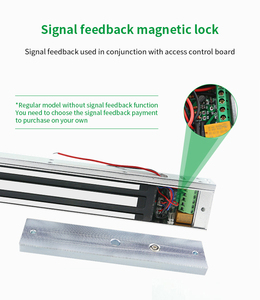 ANDUDU Maglock 12V 280kg Serrures électromagnétiques pour portes, étanches, contrôle d'accès, serrures magnétiques pour portes en bois, aluminium, alliage d'acier - Product Image 6