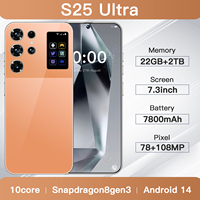 Teléfono Android 15 S25 Ultra 5G Global Original de Alta Configuración, Doble SIM, 108MP, 144HZ HD LED, 7 Pulgadas, Precio al por Mayor, Recién Llegado