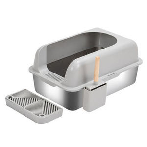 Toptan Kapalı Kedi Kafesi Tuvaletli Küçük Daire Kedi Evi Düğmeli Kapatmalı Tek Odalı Yaşam Tasarımı - Product Image 4