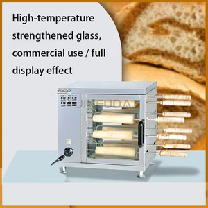 Forno Rotante in Acciaio Inossidabile per Pane, Macchina per Gelato e Torte, Forno a Camino per Panini per Negozi di Bevande - Product Image 3