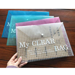 Enveloppes <span class=keywords><strong>en</strong></span> plastique, lot de 12 enveloppes, avec fermeture à boutons pression, <span class=keywords><strong>en</strong></span> plastique de qualité - Product Image 3