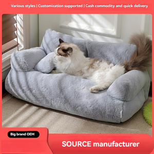 Lit orthopédique lavable pour animaux de compagnie XXL canapé en peluche géant <span class=keywords><strong>tapis</strong></span> en polaire de coton PP écologique pour grand <span class=keywords><strong>chien</strong></span> chat - Product Image 3