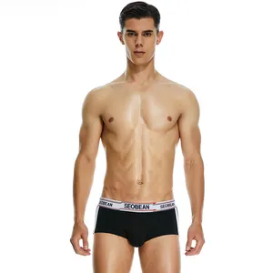 Cina produttore all'ingrosso Boxer Logo personalizzato maschile Undergarment Boxer Shorts intimo uomo Boxer intimo