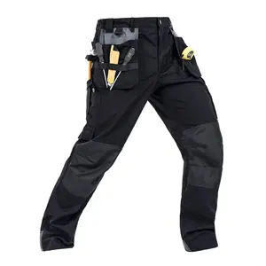 Pantaloni da arrampicata da pesca ibridi personalizzati/pantaloncini da Trekking da uomo pantaloni da Trekking Soft Shell