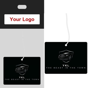 Ambientador de coche personalizado al por mayor, nuevo, con tarjetas de papel perfumadas, colgante, aroma Acqua Di Parma - Product Image 3