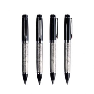 Stylo bille en métal personnalisable de haute qualité Persol, motif grand format, logo client, largeur d'écriture 0,5-1,0 mm, encre noire pour - Product Image 1
