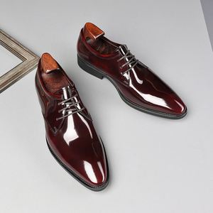 Zapatos Oxford de Hombre Hechos a Mano de Alta Calidad, de Cuero Vacuno, Estilo Elevador, para Ocasiones Formales y de Negocios, Otoño, Impermeables - Product Image 1