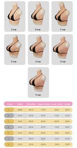 Hoge Kraag Crossdresser Borstplaat Siliconen Filler Borstimplantaten - Product Image 4