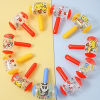 Marteau gonflable le plus populaire avec clochette, marteau couineur gonflable en PVC, jeu de fête amusant pour enfants et adultes