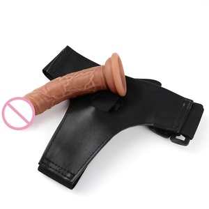 3cmシリコン製レズビアンストラップオンディルドハーネス、ストラップオンペニスディルド、膣マッサージ、アダルトゲーム、防水ボンデージベルト - Product Image 4