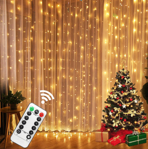 Vente en gros <span class=keywords><strong>de</strong></span> lumières <span class=keywords><strong>de</strong></span> rideau à LED colorées RVB basse énergie IP65 lumières <span class=keywords><strong>de</strong></span> Noël extérieures DC5V Hot New Christmas LED - Product Image 5