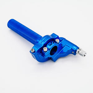 Nuevo Asiento de Acelerador CNC Grande y Piezas de Modificación de Manillar con Agarre Visual para Motocicletas Todoterreno, Mejora de la Dirección de la Motocicleta - Product Image 3