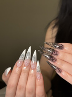 Nouveaux autocollants pour ongles en 3D de style français, formes d'étoiles et de cœurs, design de dentelle rouge vin, fleurs, autocollants de transfert non toxiques et autocollants