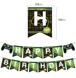 Decoración <span class=keywords><strong>de</strong></span> fiesta <span class=keywords><strong>de</strong></span> Video juego para niño, plato <span class=keywords><strong>de</strong></span> papel, taza, servilleta, globo <span class=keywords><strong>de</strong></span> paja, cartel <span class=keywords><strong>de</strong></span> <span class=keywords><strong>cumpleaños</strong></span> para niño, decoración <span class=keywords><strong>de</strong></span> fiesta <span class=keywords><strong>de</strong></span> <span class=keywords><strong>cumpleaños</strong></span> - Product Image 6