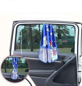 Cortina de parasol de coche para ventana lateral, Protector de parasol para niños y bebés, protege del deslumbramiento solar, bloquea el calor, los rayos UV - Product Image 4