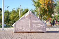 Nouvelle Arrivée 2026 Tente de Camping Gonflable 2 Portes 6.3m Oxford 300D Ultra-Légère Extérieure Imperméable Familiale Quatre Saisons à Ouverture Rapide