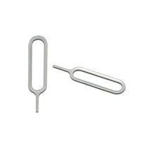 Pin Expulsor de Tarjetas SIM Metálico para Android y Teléfonos, Herramienta Universal de Reinicio para Tarjetas SD Gruesas, Llave Grande de Reinicio para Cámaras
