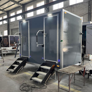 Toilettes mobiles préfabriquées à faible coût Remorque de toilette portable moderne de luxe - Product Image 2