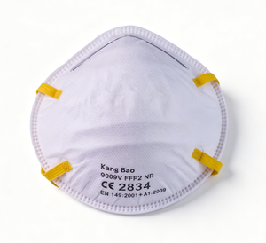 Lot de 20 masques anti-poussière FFP2 personnalisés Kangbao CE2834 avec valve, <span class=keywords><strong>masque</strong></span> nasal en forme de coupelle pour les travailleurs des mines de <span class=keywords><strong>charbon</strong></span> - Product Image 4