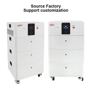 Hybrid Kit sistem tenaga surya, Penyimpanan sistem energi surya 5000w Off Grid untuk rumah komersial/