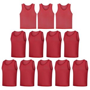 Logo kustom rompi latihan olahraga bolak-balik, dan celemek Harga Murah Pinnie jaring sepak bola untuk anak-anak - Product Image 3