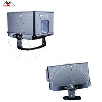 Projecteur laser mobile professionnel MZX IP65 étanche 3W RGB DMX512 20W Ra90 pour éclairage de scène extérieur